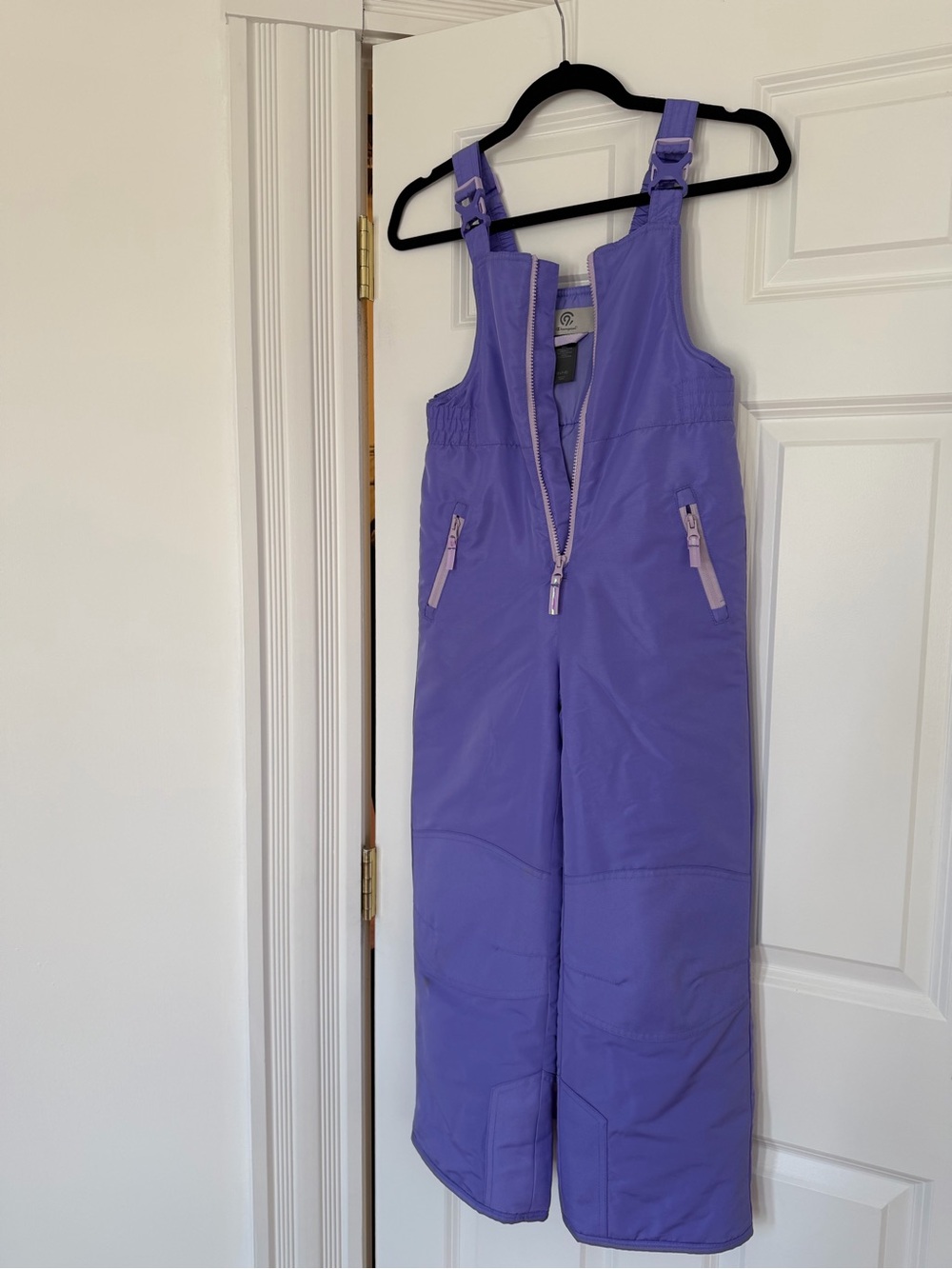 Champion Kids Lavender Purple Snow Bib Overalls